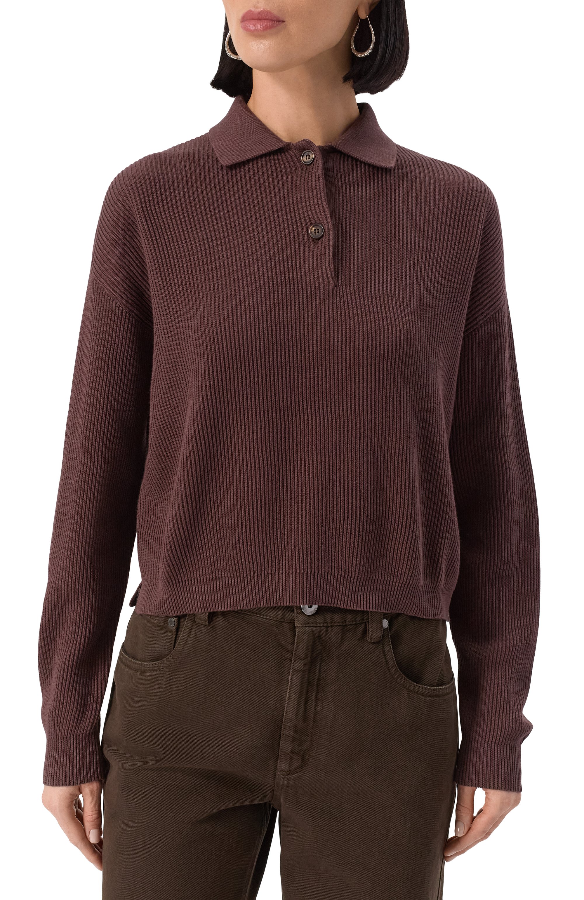 Хлопковое поло BRUNELLO CUCINELLI, арт. M19194705P, фото 3