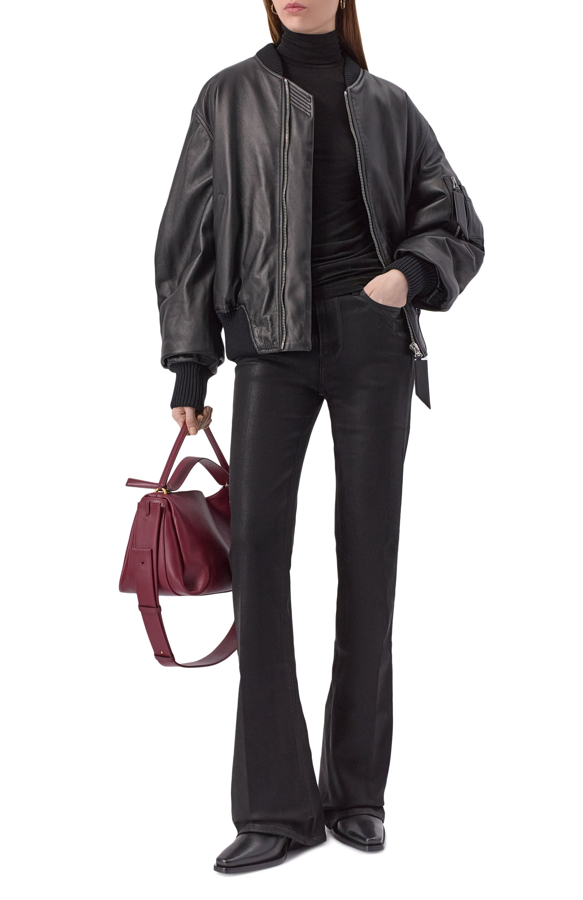 Водолазка из лиоцелла pascale AGOLDE, арт. A72381618, фото 2