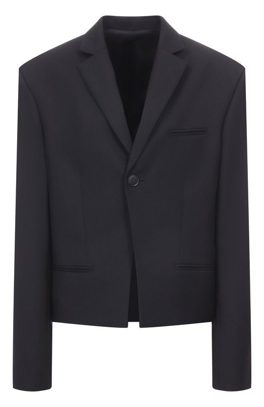 Шерстяной жакет Gooroo UJT003-3000-900-FW25/26 Чёрный UJT003-3000-900-FW25/26