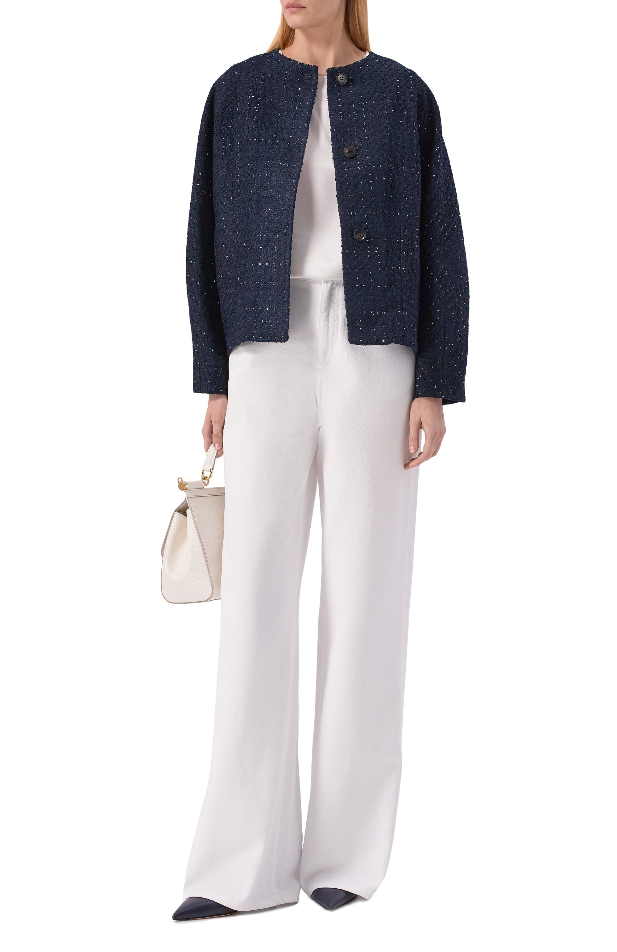 Твидовый жакет KITON, арт. D61505K0939G, фото 2