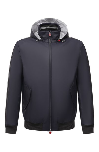 Мужской кожаный бомбер KITON, арт. UW1100V0825A
