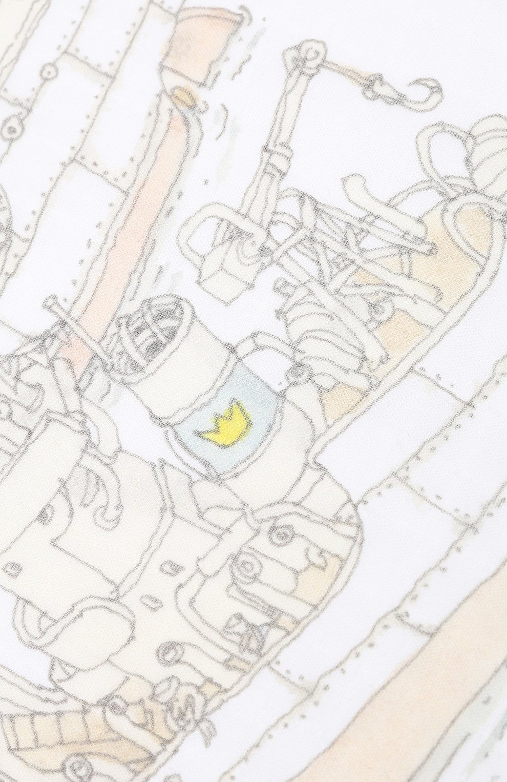 Хлопковая пеленка ATELIER CHOUX, арт. CARRE UP F0R AIR, фото 3