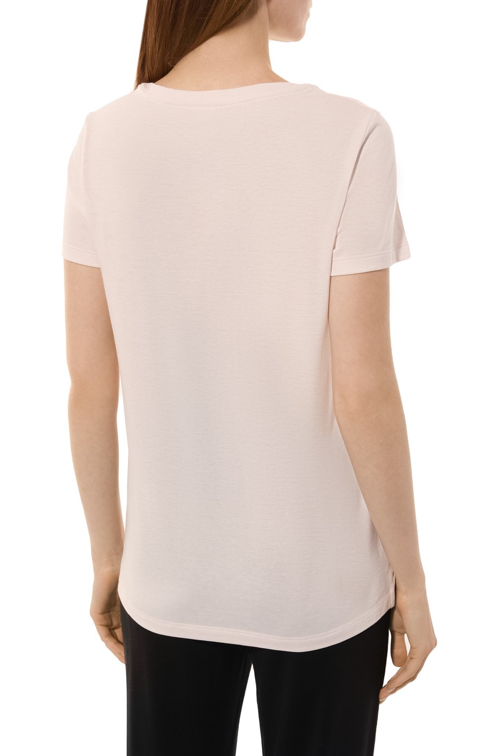 Хлопковая футболка HANRO, арт. 074842, фото 4