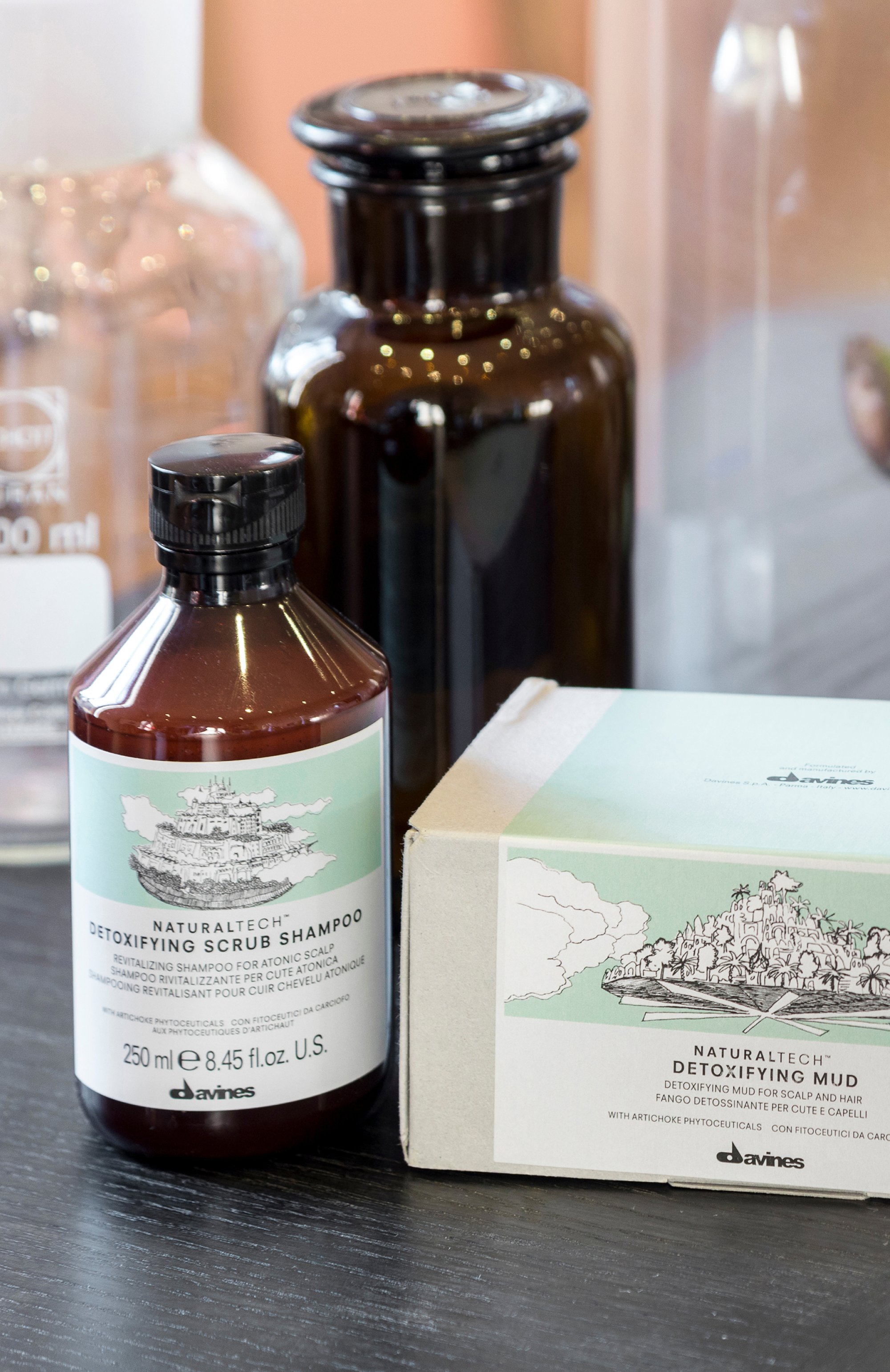 Детоксицирующий шампунь-скраб (250ml) DAVINES, арт. 71264, фото 3