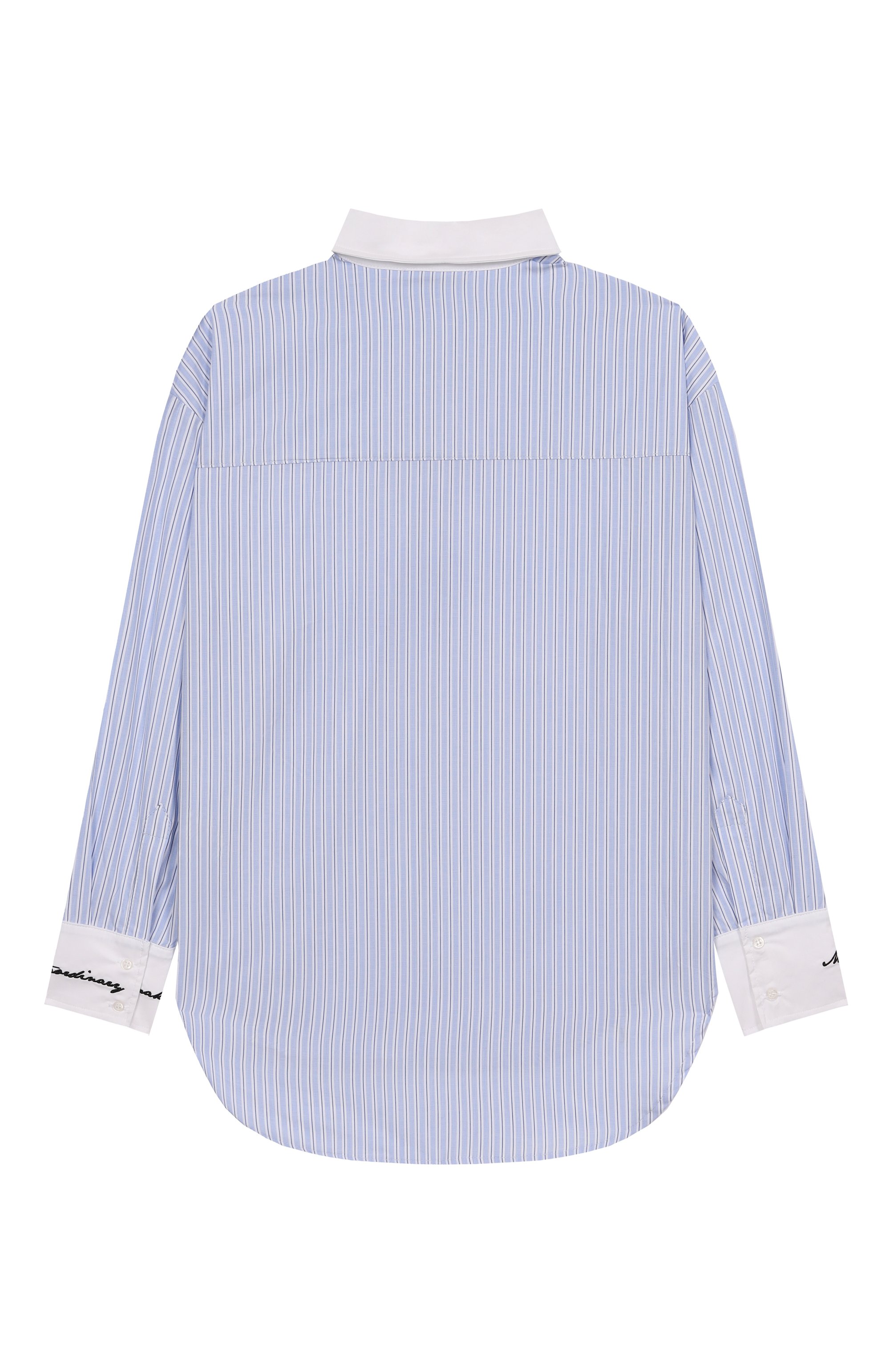 Хлопковая рубашка MSGM KIDS, арт. F5MSJGSI115, фото 2