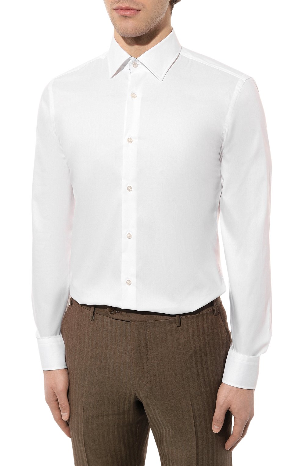 Хлопковая сорочка BOSS, арт. 50484241, фото 4