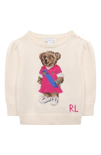 Хлопковый пуловер RALPH LAUREN, арт. 310834981, фото 1