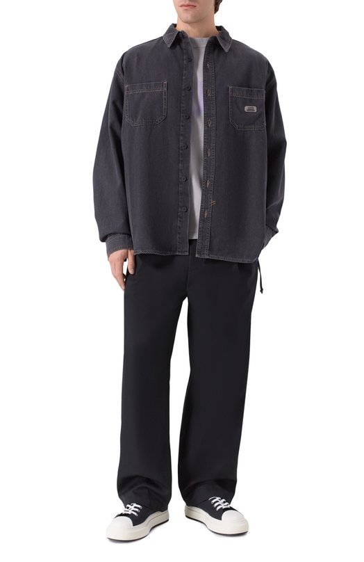 Джинсовая рубашка Ksubi MFA25SH014 Серый  MFA25SH014 Фото 2