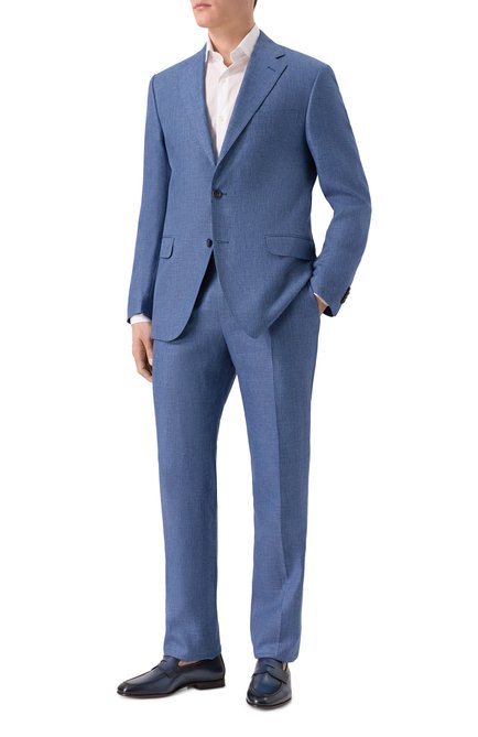 Мужской костюм изо льна и шерсти CORNELIANI, арт. 27X008/2718263_SET