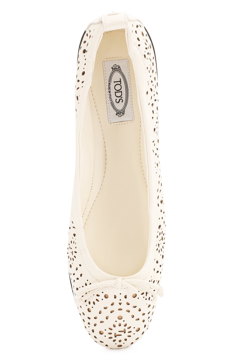 Кожаные балетки TOD’S, арт. XXW12C0CK10NGD, фото 1
