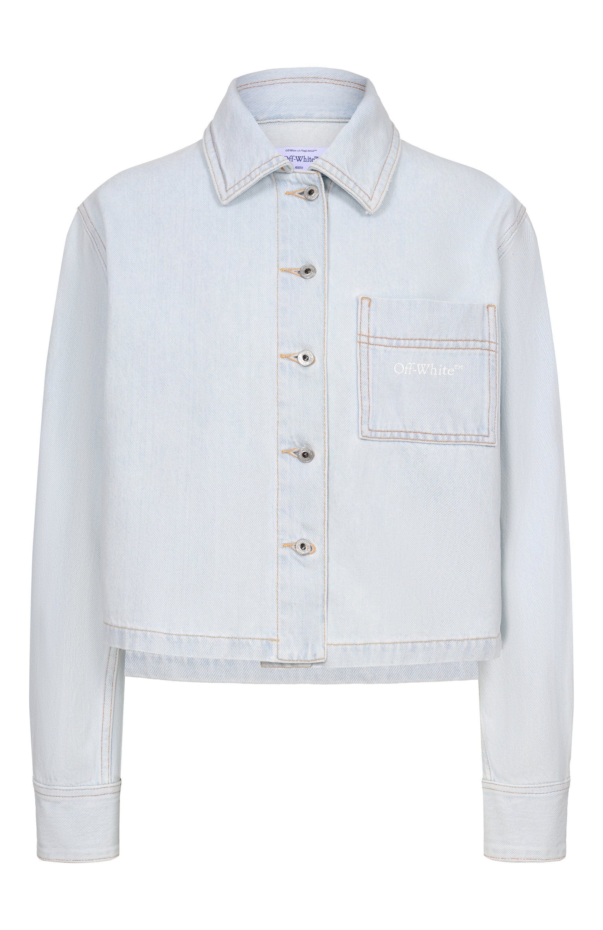 Джинсовая рубашка OFF-WHITE, арт. 0WYD013F25DEN002, фото 1