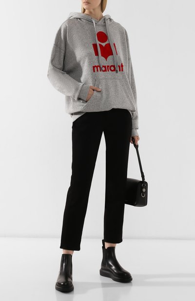 Хлопковое худи ISABEL MARANT ETOILE, арт. SW0031-19A042E/MANSEL, фото 2