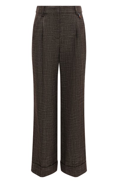 Женские брюки из шерсти и вискозы LORENA ANTONIAZZI, арт. A2448PA30B/4653