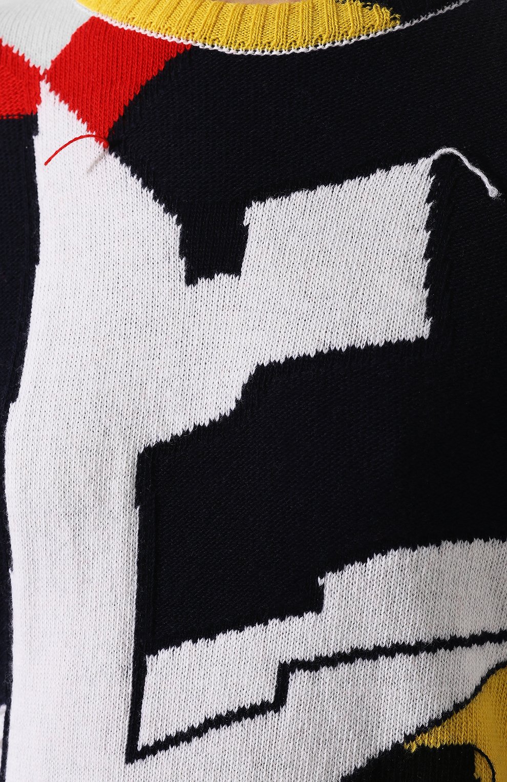 Шерстяной свитер ICEBERG разноцветного цвета по цене 94400 руб., арт. 19I I2P0/A010/7077, фото 5 Шерстяной свитер ICEBERG, арт. 19I I2P0/A010/7077, фото 5