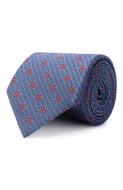 Мужской шелковый галстук CANALI, арт. 18/HJ04490