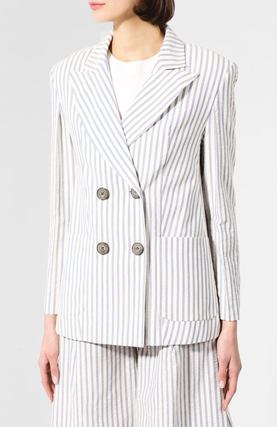 Хлопковый жакет VIKA GAZINSKAYA, арт. SS20-2257, фото 3