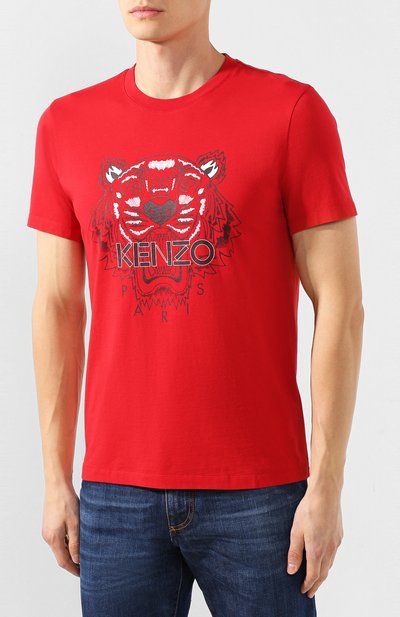 Хлопковая футболка KENZO, арт. F965TS0504YA, фото 3