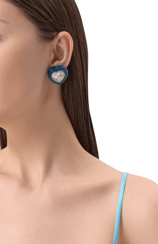 Серьги Dulcis Swarovski 5714385 Голубой  5714385 Фото 2