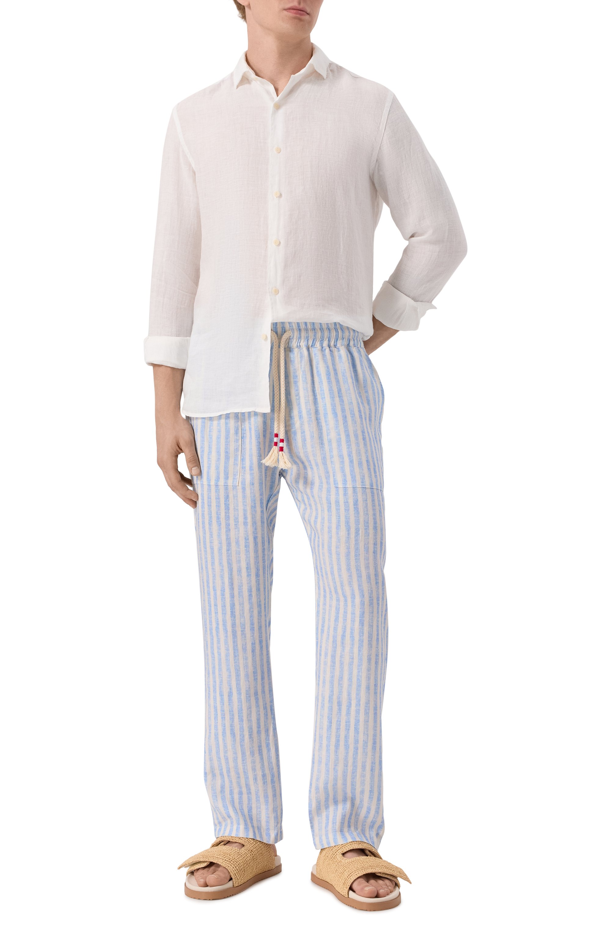 Шлепанцы summer lovers из рафии DSQUARED2, арт. FSM0083, фото 2