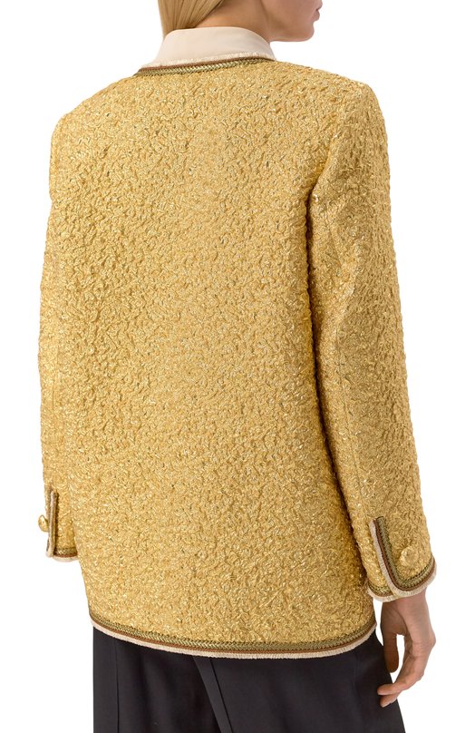 Жакет Valentino 8B3CJ415/9WU Золотой  8B3CJ415/9WU Фото 4