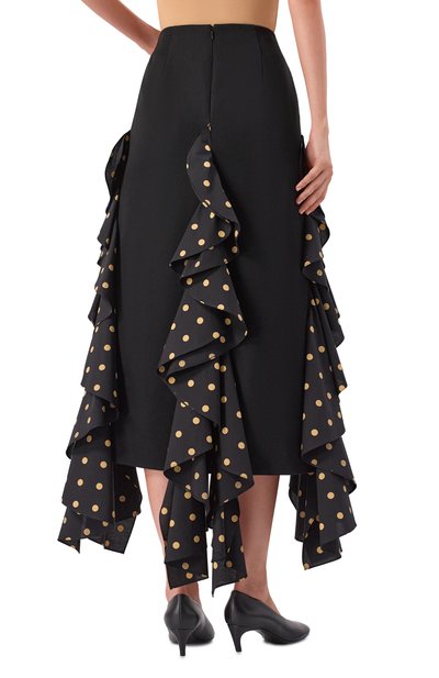 Юбка из шерсти и вискозы MOSCHINO, арт. A0108/5437, фото 4