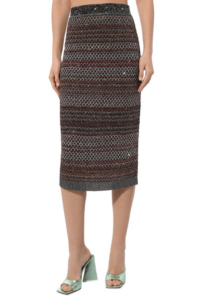 Юбка с отделкой пайетками MISSONI, арт. DS24SH0M/BK033P, фото 3
