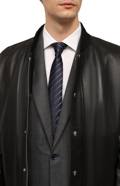 Галстук из шелка и хлопка GIORGIO ARMANI, арт. 360054/3F940, фото 2