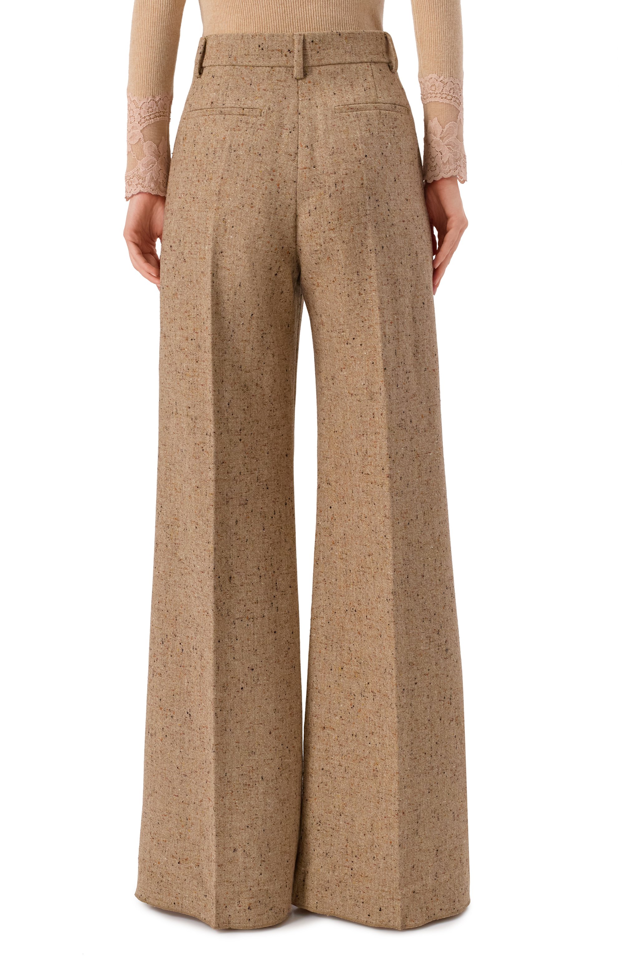 Шерстяные брюки VALENTINO, арт. 7B0RB6S0/9RT, фото 4