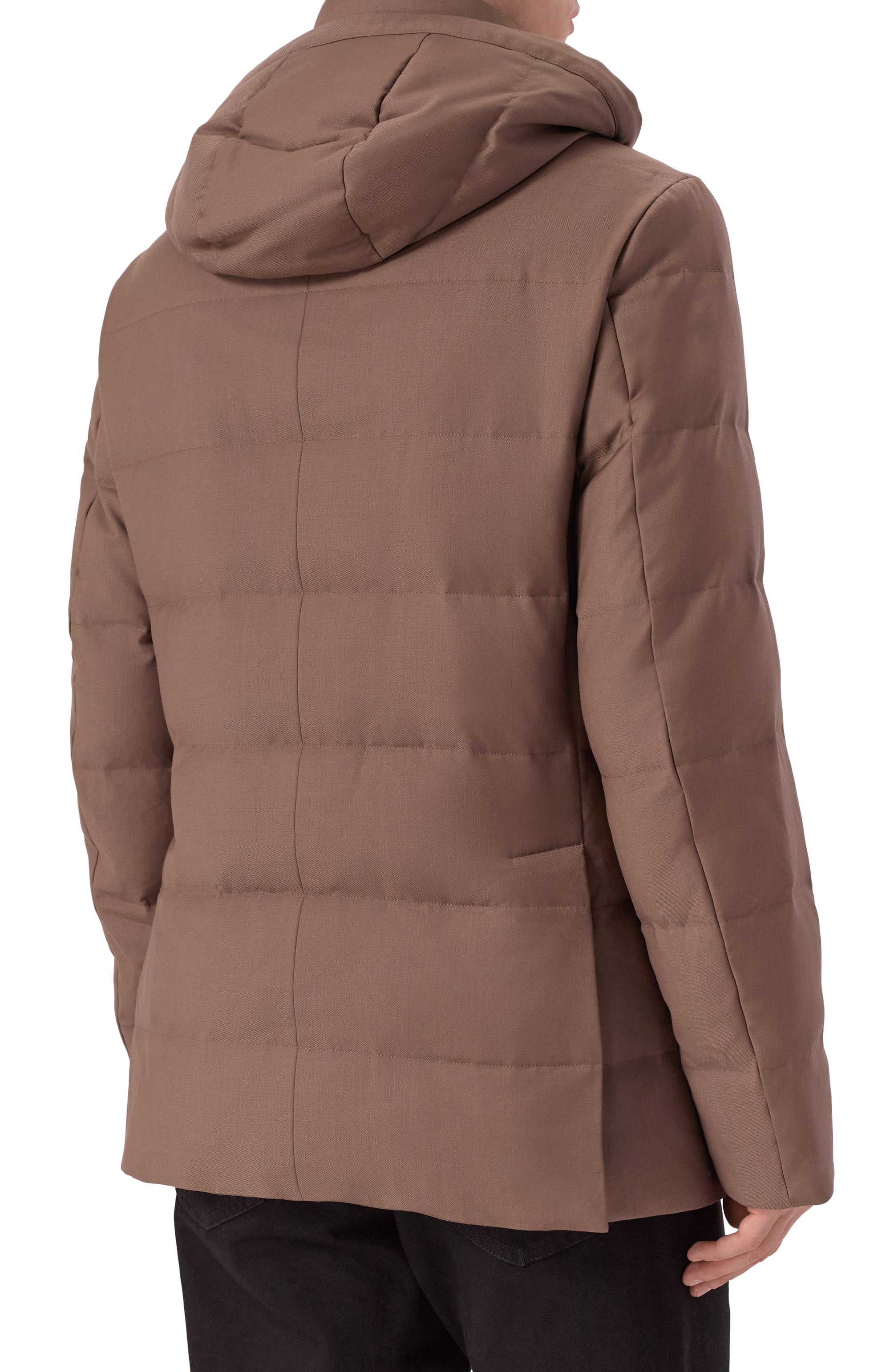 Шерстяной пуховик MONTECORE, арт. F09MUCX581/106, фото 4