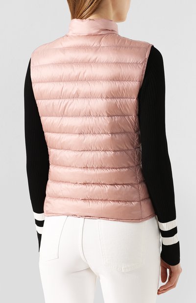 Пуховый жилет liane MONCLER розового цвета по цене 64400 руб., арт. F1-093-1A102-00-53048, фото 4 Пуховый жилет liane MONCLER, арт. F1-093-1A102-00-53048, фото 4