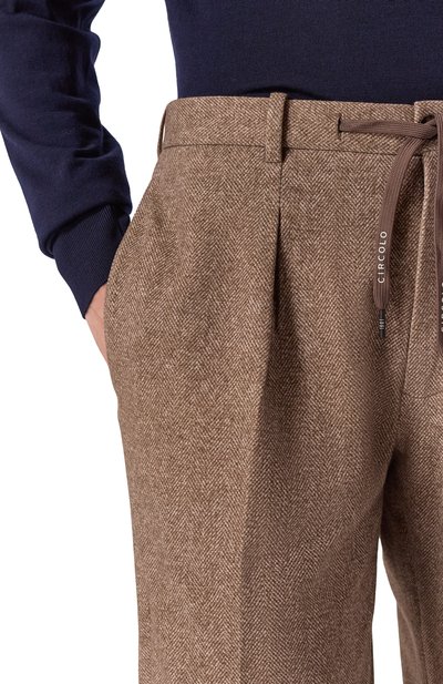Хлопковые брюки CIRCOLO 1901, арт. CN5043, фото 5