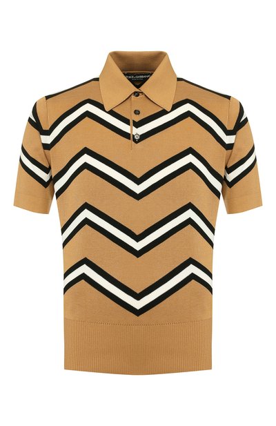 Шелковое поло DOLCE & GABBANA, арт. GXA20T/JASKP, фото 1