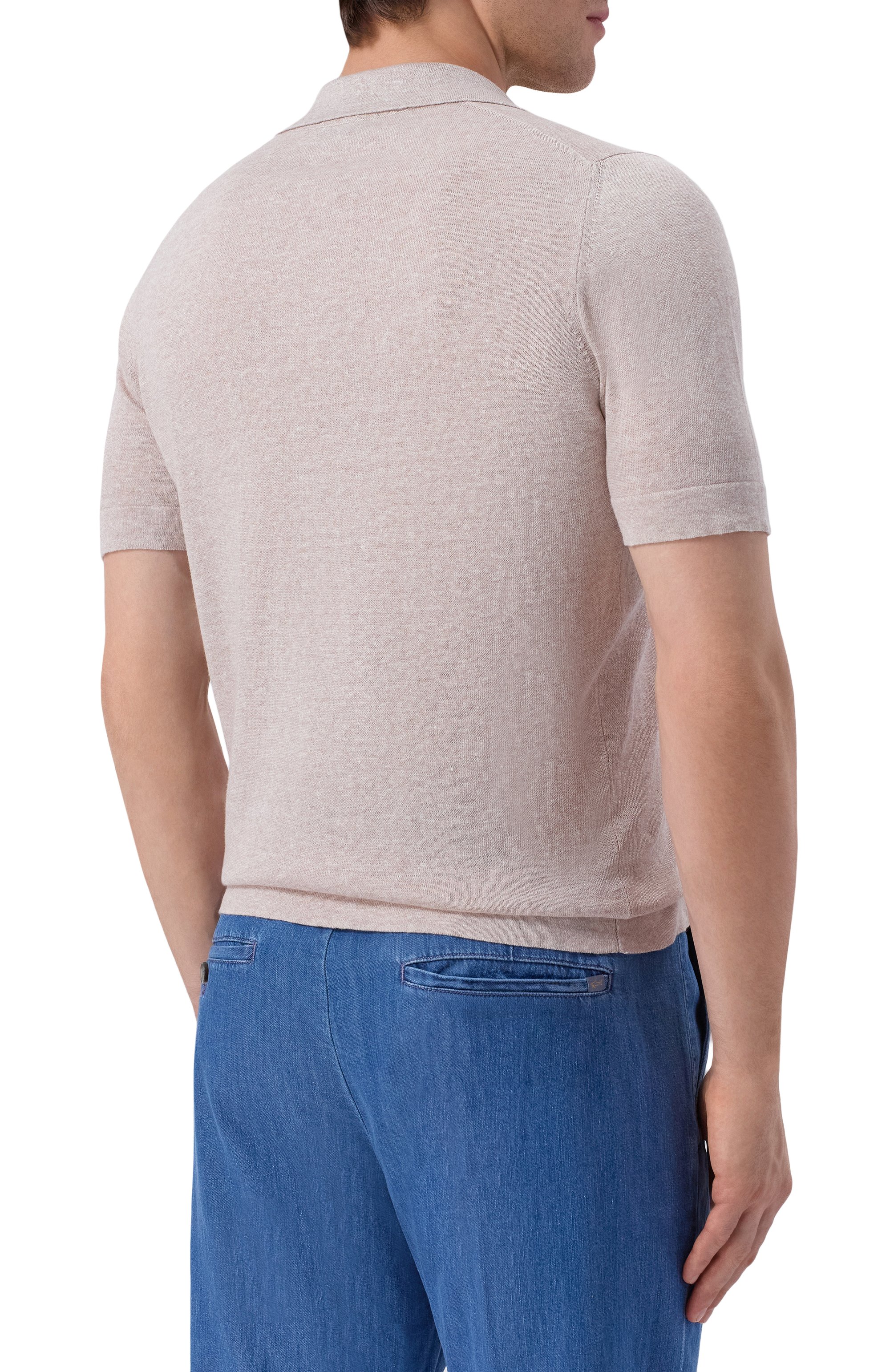 Рубашка изо льна и хлопка GRAN SASSO, арт. 57184/18637, фото 4