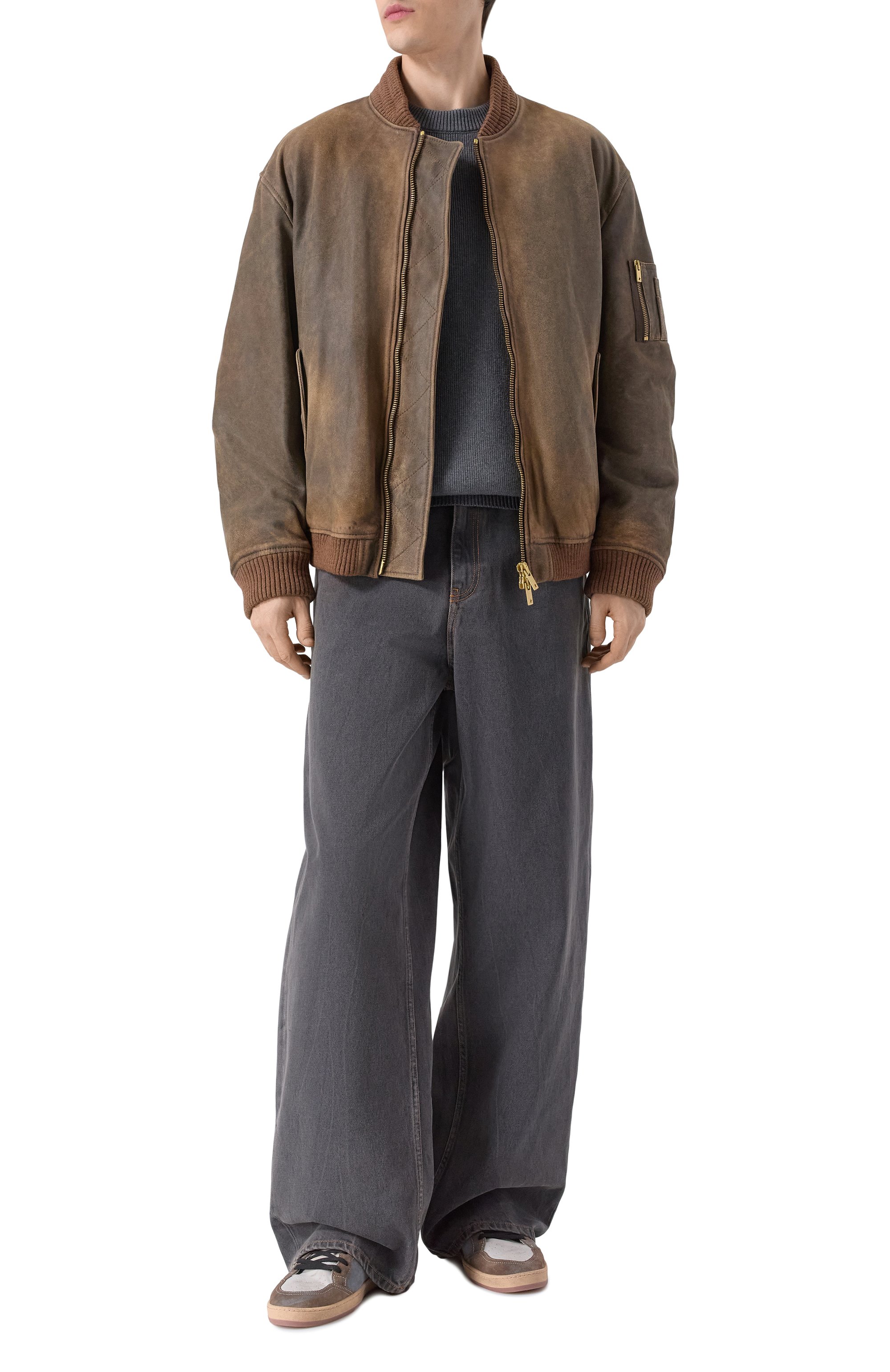 Замшевые кеды ball star GOLDEN GOOSE DELUXE BRAND, арт. GMF00117.F007496, фото 2