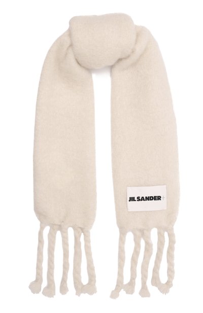 Женский шерстяной шарф JIL SANDER, арт. J40TE0118/J40041