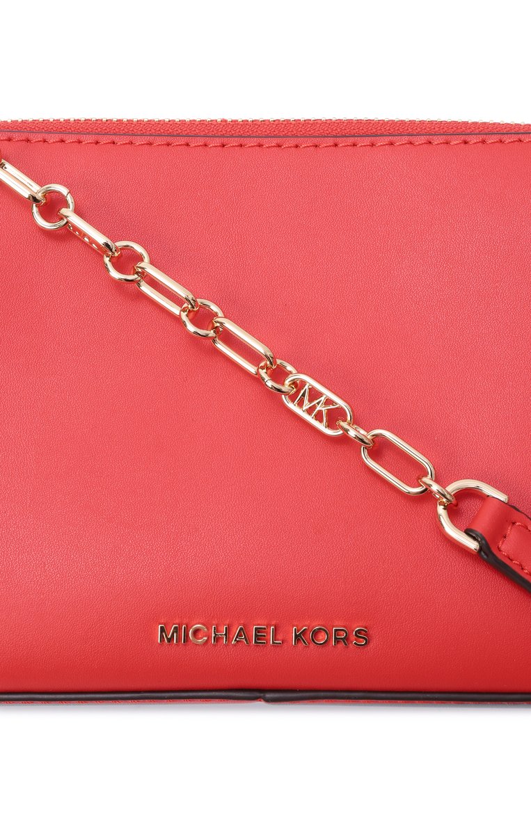 Женская сумка empire medium MICHAEL MICHAEL KORS красного цвета, арт. 32H3G8EW6L | Фото 3 (Материал: Натуральная кожа; Размер: medium; Автоматизация ТО: Проставлено; Автоматизац�ия состава: Проставлено)