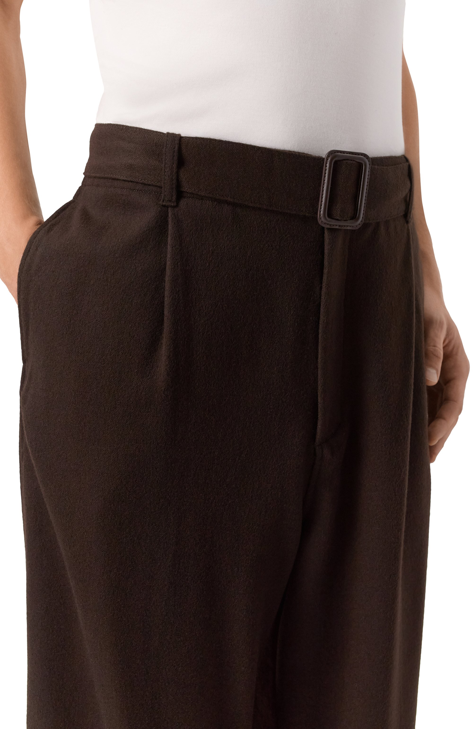 Брюки из шерсти и кашемира EMPORIO ARMANI, арт. EM003662/AF17835, фото 5