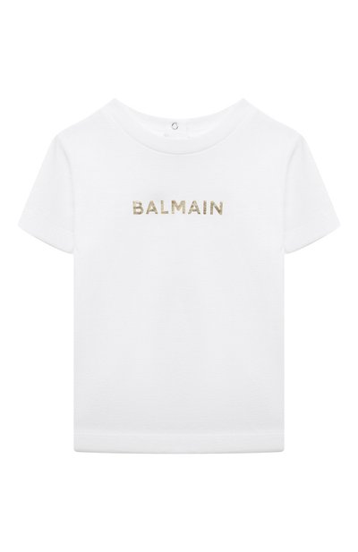 Хлопковая футболка BALMAIN, арт. BU8621