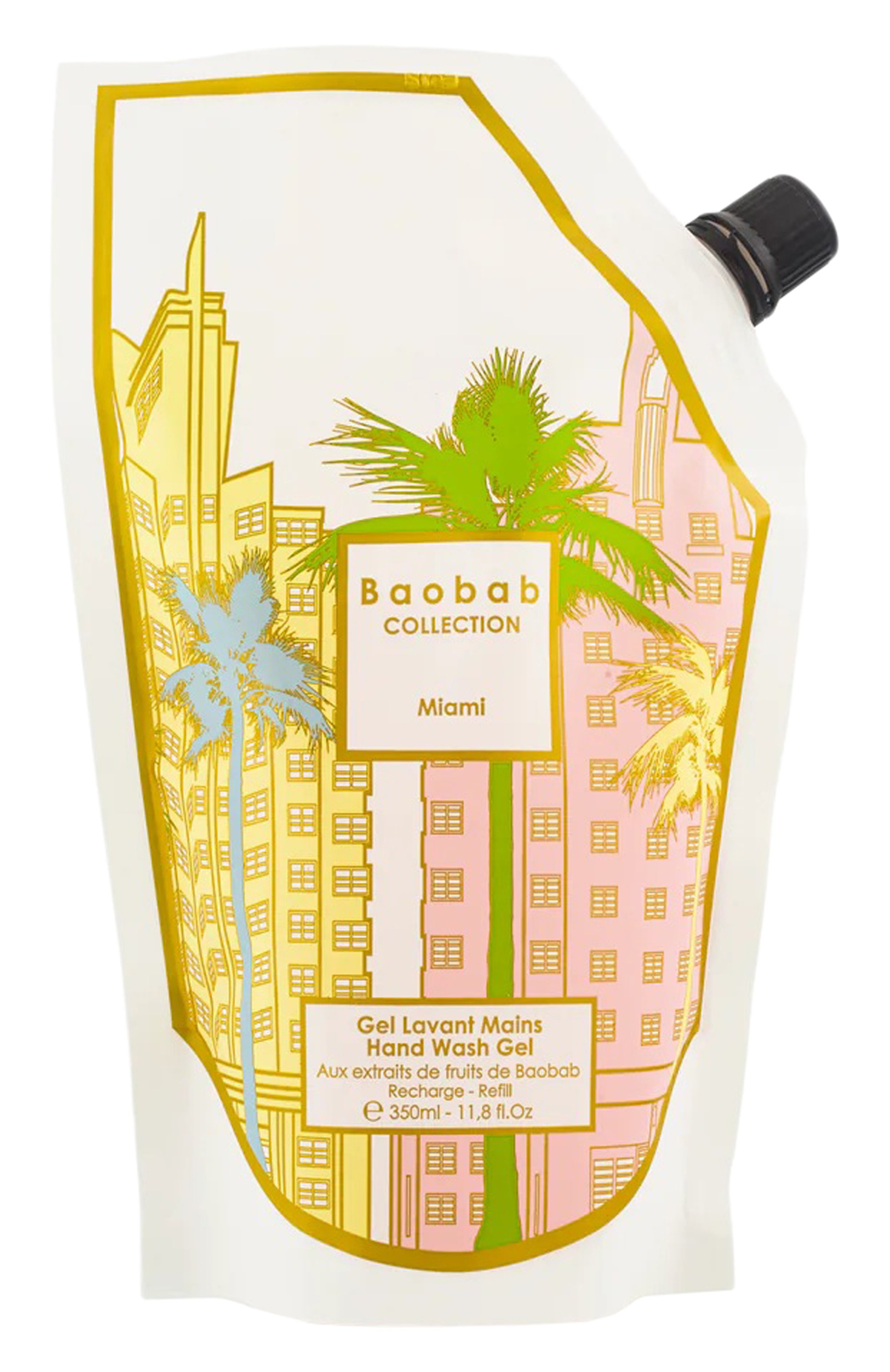 Рефил моющего геля для рук miami (350ml) BAOBAB, арт. 5415198499508, фото 1