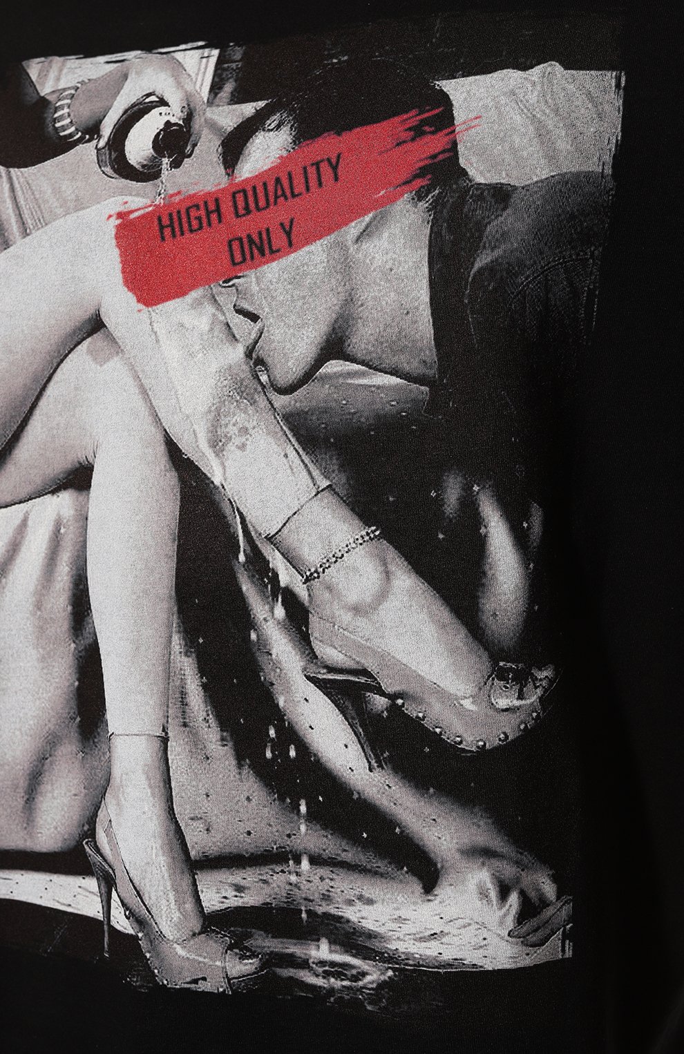 Хлопковая футболка BISIBIGLIO, арт. QUALITY LEGS/2212 RIF (C0TT0NE PESANTE), фото 5