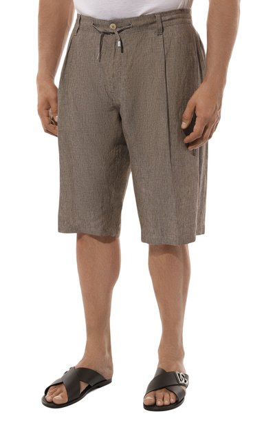 Льняные шорты STEFANO RICCI, арт. MFT4102120/L0005Q, фото 3