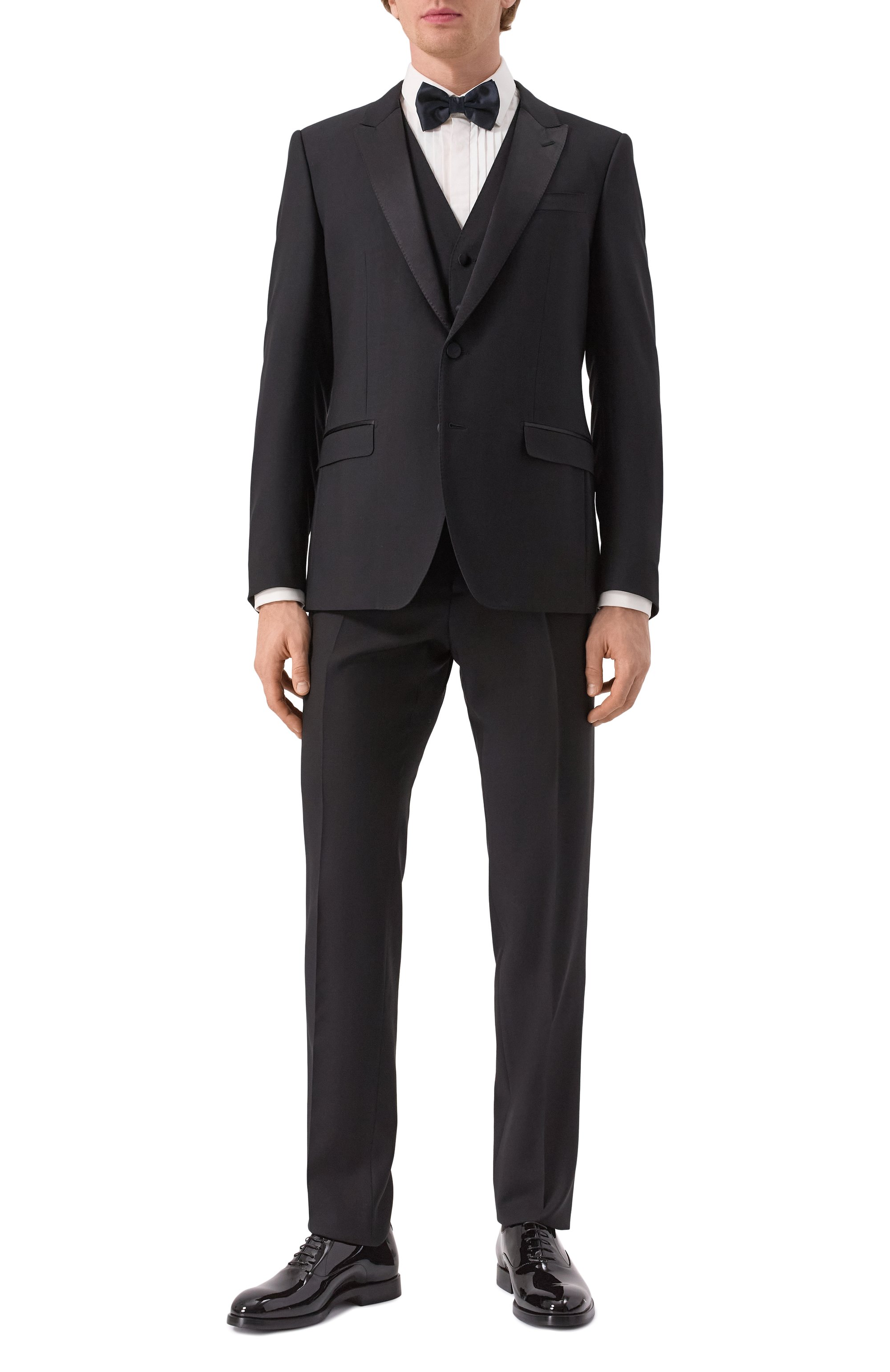 Смокинг-тройка из шерсти и шелка DOLCE & GABBANA, арт. GK2WMT/GG829, фото 1