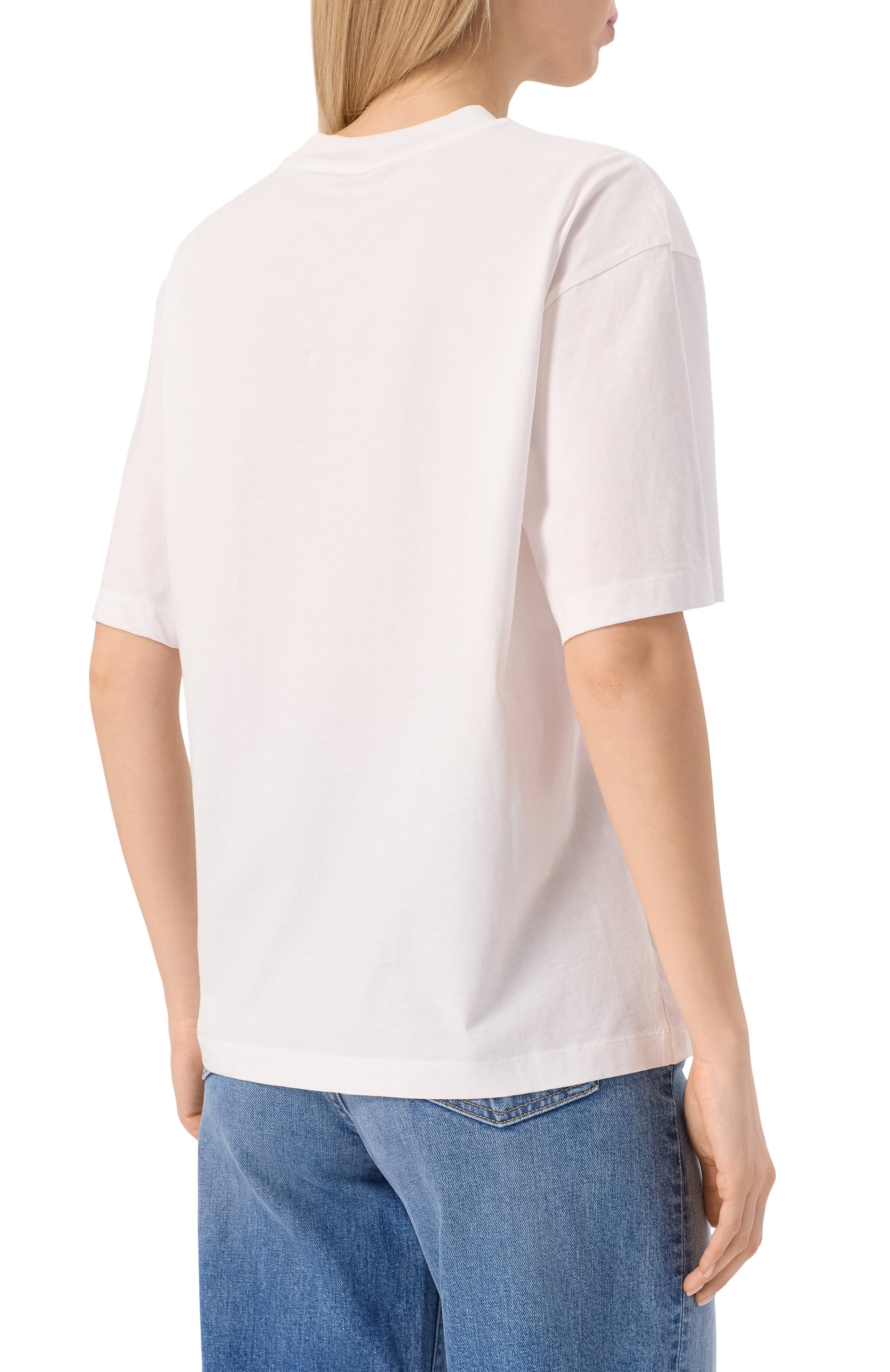 Хлопковая футболка MARNI, арт. THJET49P09/USCX40, фото 4