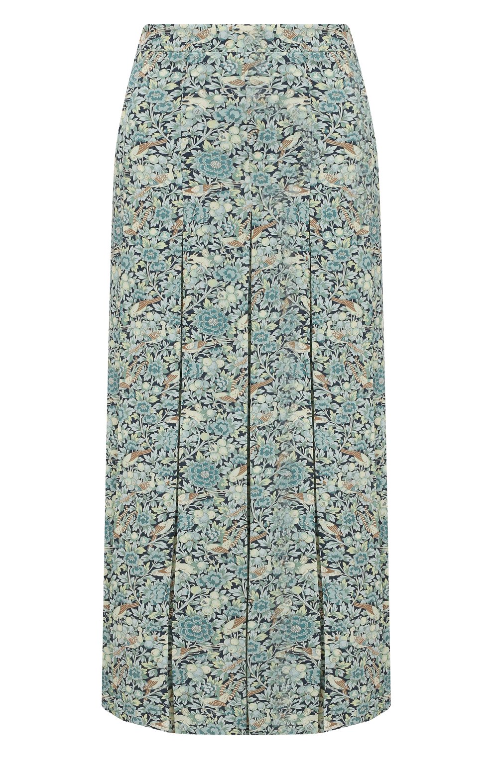 Юбка из вискозы GUCCI зеленого цвета по цене 158400 руб., арт. 642457 ZAFQ7, фото 1 Юбка из вискозы GUCCI, арт. 642457 ZAFQ7, фото 1