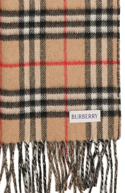 Кашемировый шарф BURBERRY, арт. 8074674, фото 3