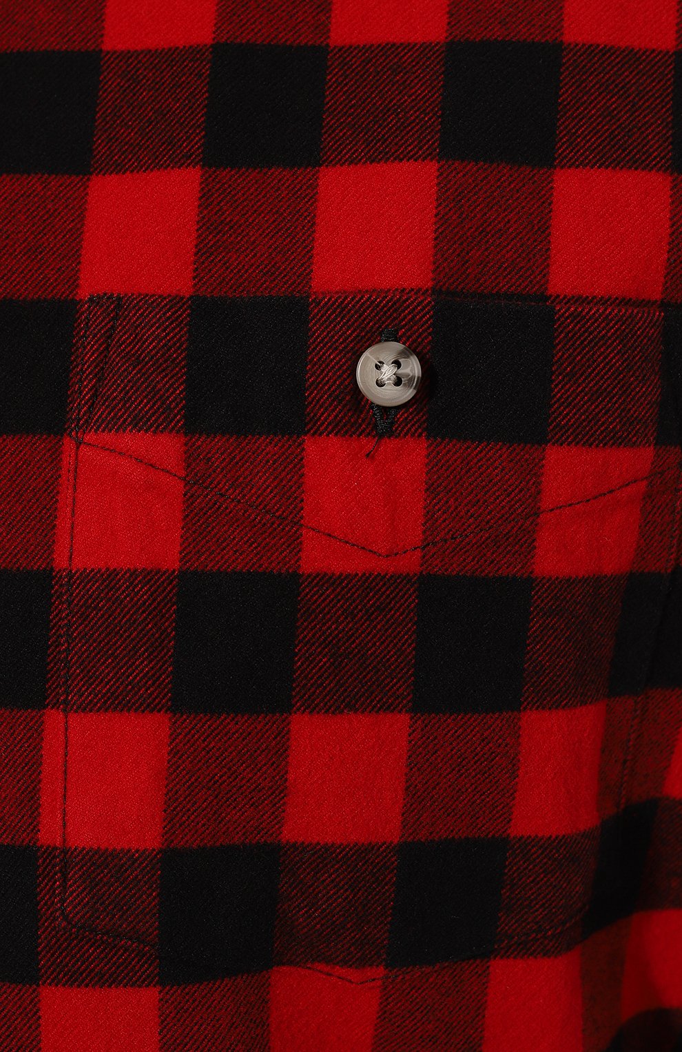 Хлопковая рубашка WOOLRICH красного цвета по цене 20000 руб., арт. CFWOSI0090MRUT3104, фото 5 Хлопковая рубашка WOOLRICH, арт. CFWOSI0090MRUT3104, фото 5