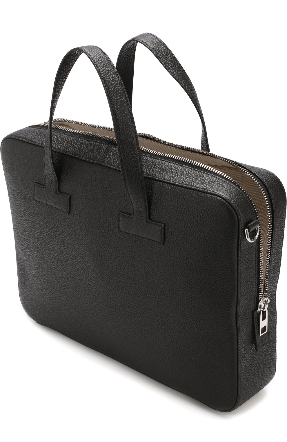 Кожаная сумка для ноутбука с плечевым ремнем TOM FORD, арт. 118H0353H-C92/217, фото 4