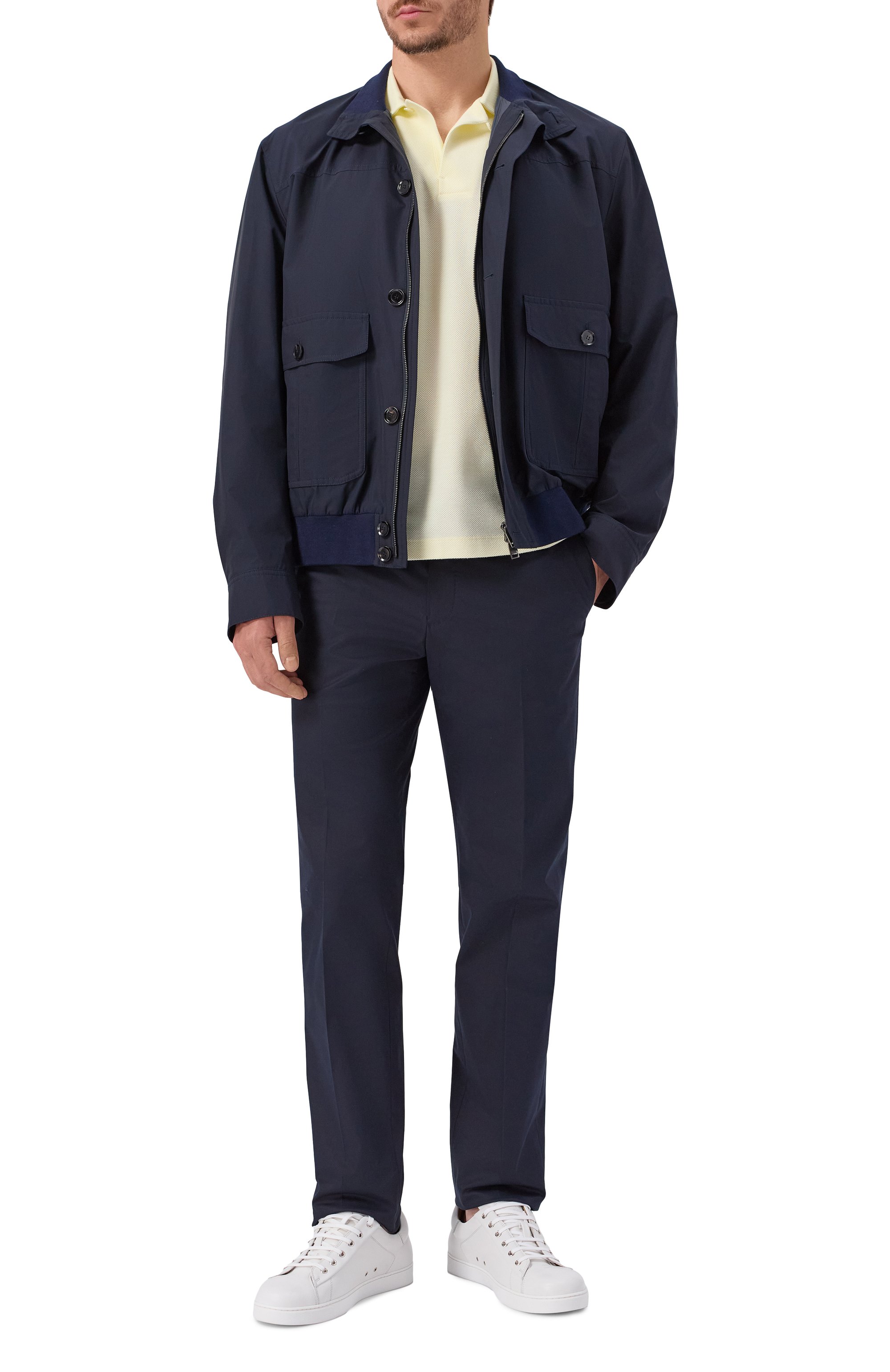 Хлопковое поло ZEGNA, арт. F781/UF321A9, фото 2