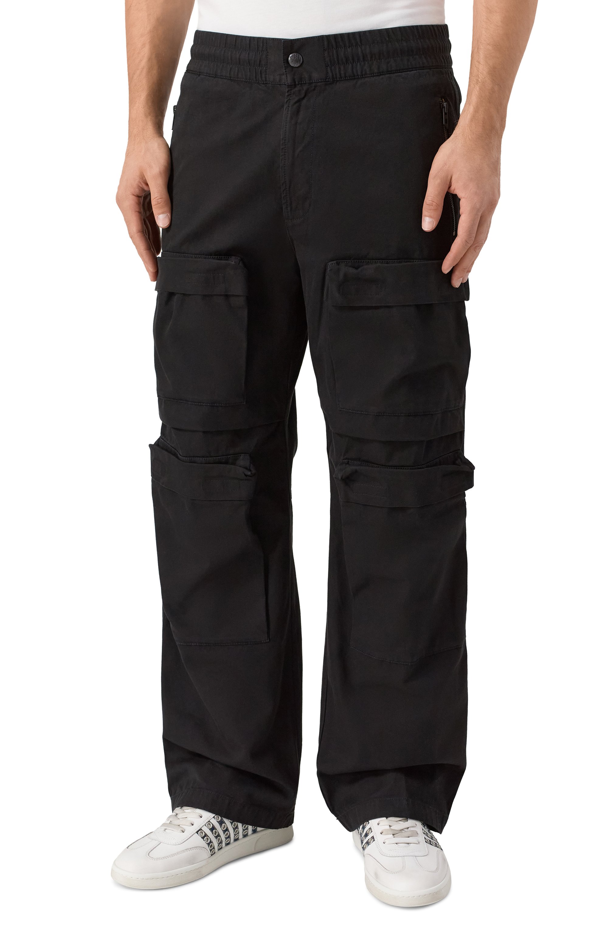 Хлопковые брюки-карго DIESEL, арт. A14759/0NJBP, фото 3