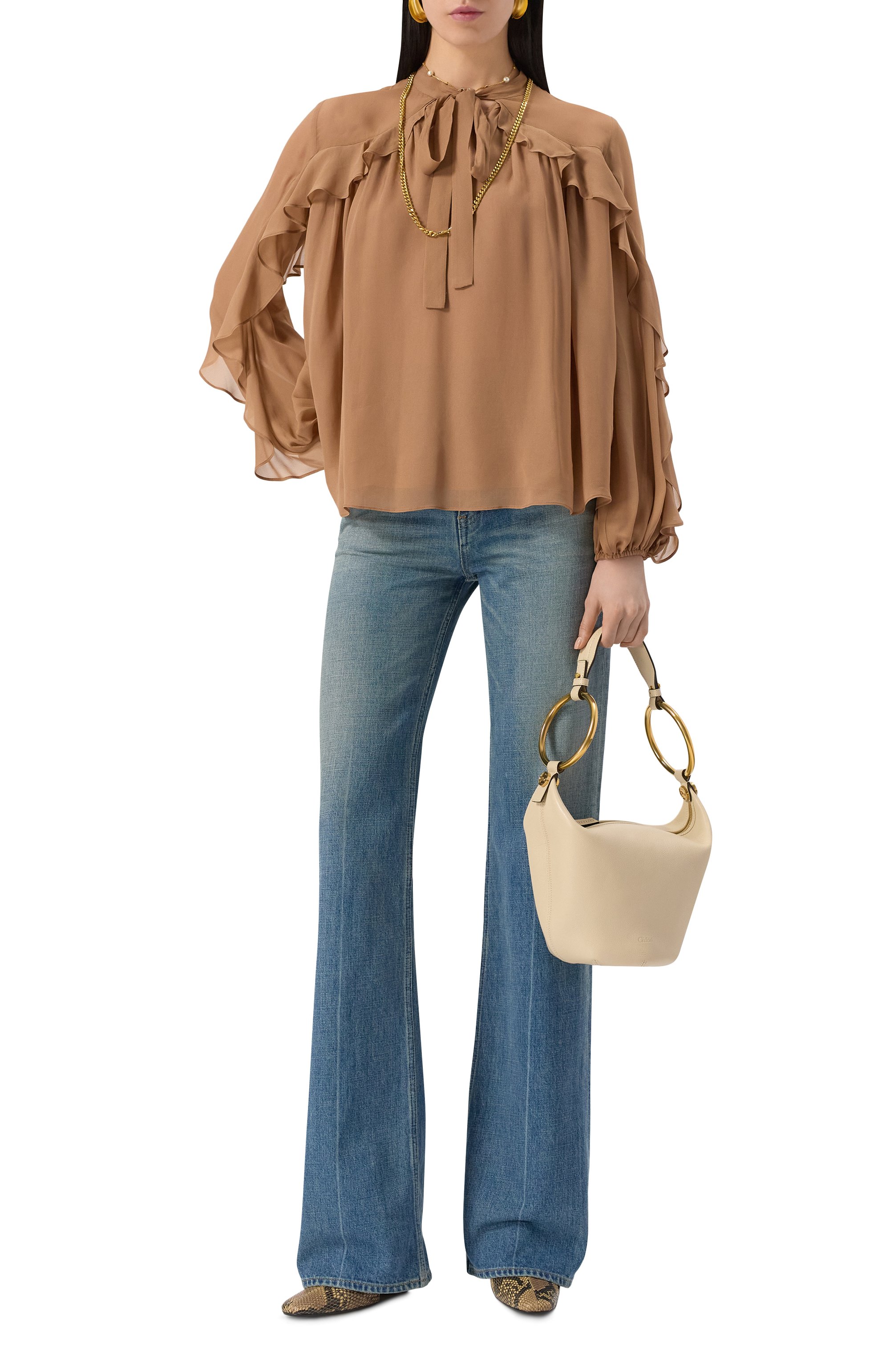 Сумка bracelet CHLOÉ, арт. CHC25SS618037, фото 7